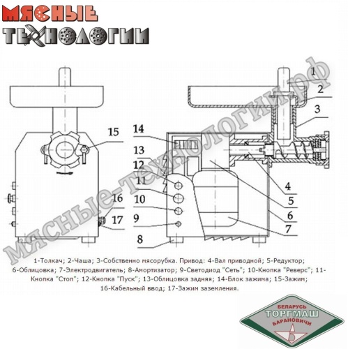 Редуктор NMRV040-7.5 для МИМ-80 фото 5