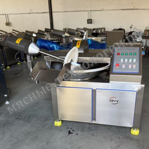 Куттер ZB-80 с выгружателем (80 л/60 кг) фото 7