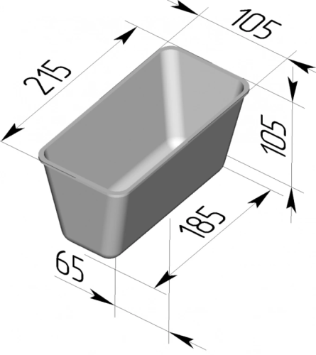 Хлебная форма 3Л10 (3 секции) фото 3