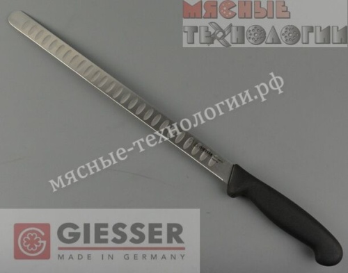 Нож для нарезки лосося с желобками GIESSER 8455wwl 31 см фото 4