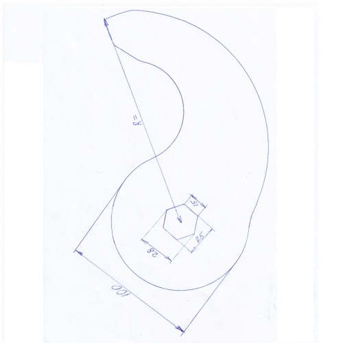 Нож для куттера ZB-40 фото 2