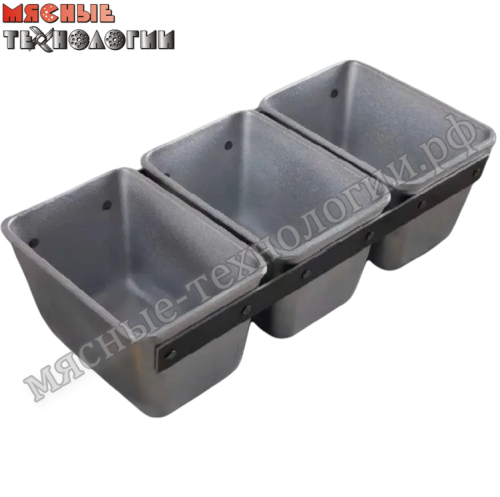 Хлебная форма 3Л11  (3 секции)